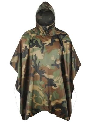 Fousam Military Camouflage Poncho